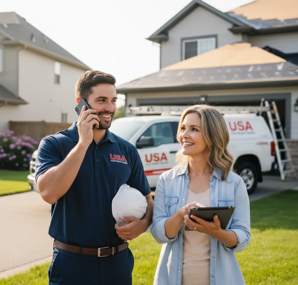USA Roof Repair Experts customer support in Vidalia